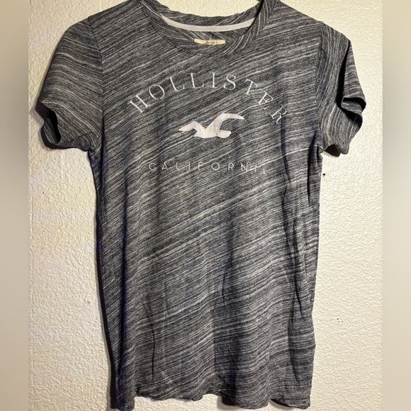 Hollister Gray T-Shirt - Picture 1 of 3